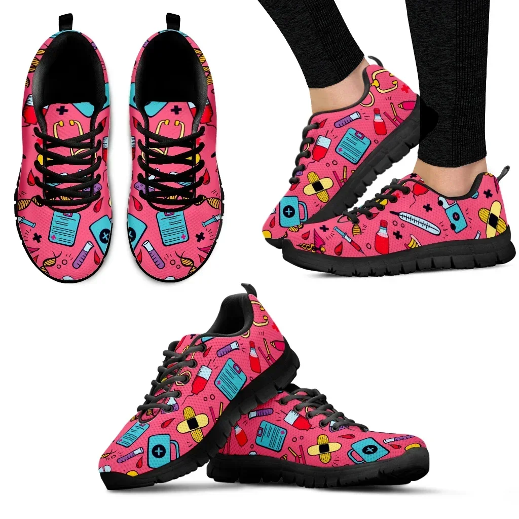 Women'S Shoes Nursing - Sepatu Medis Pertolongan Pertama Warna Merah