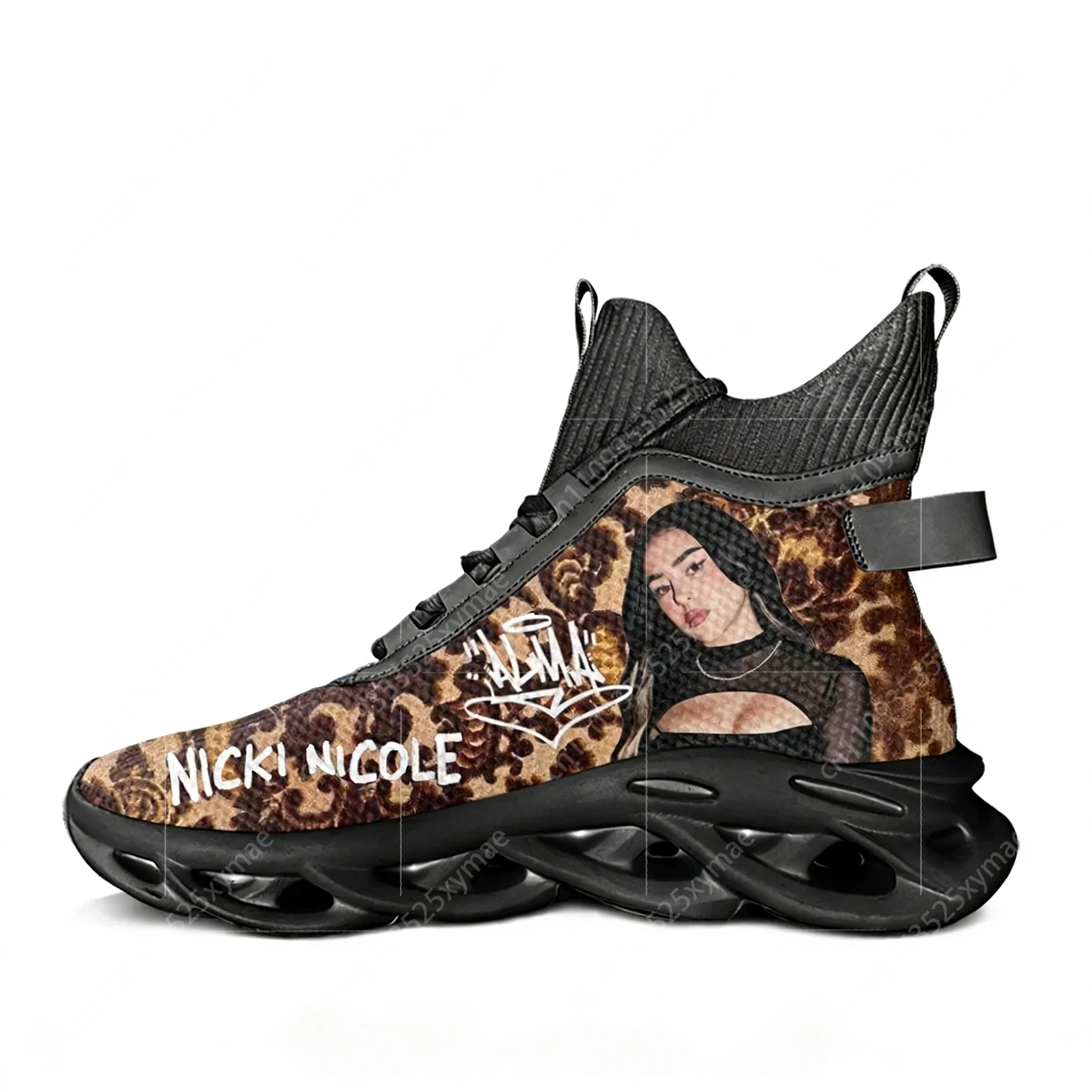 Women'S Shoes Hike - Sepatu Sneakers High Top Flats Nicki