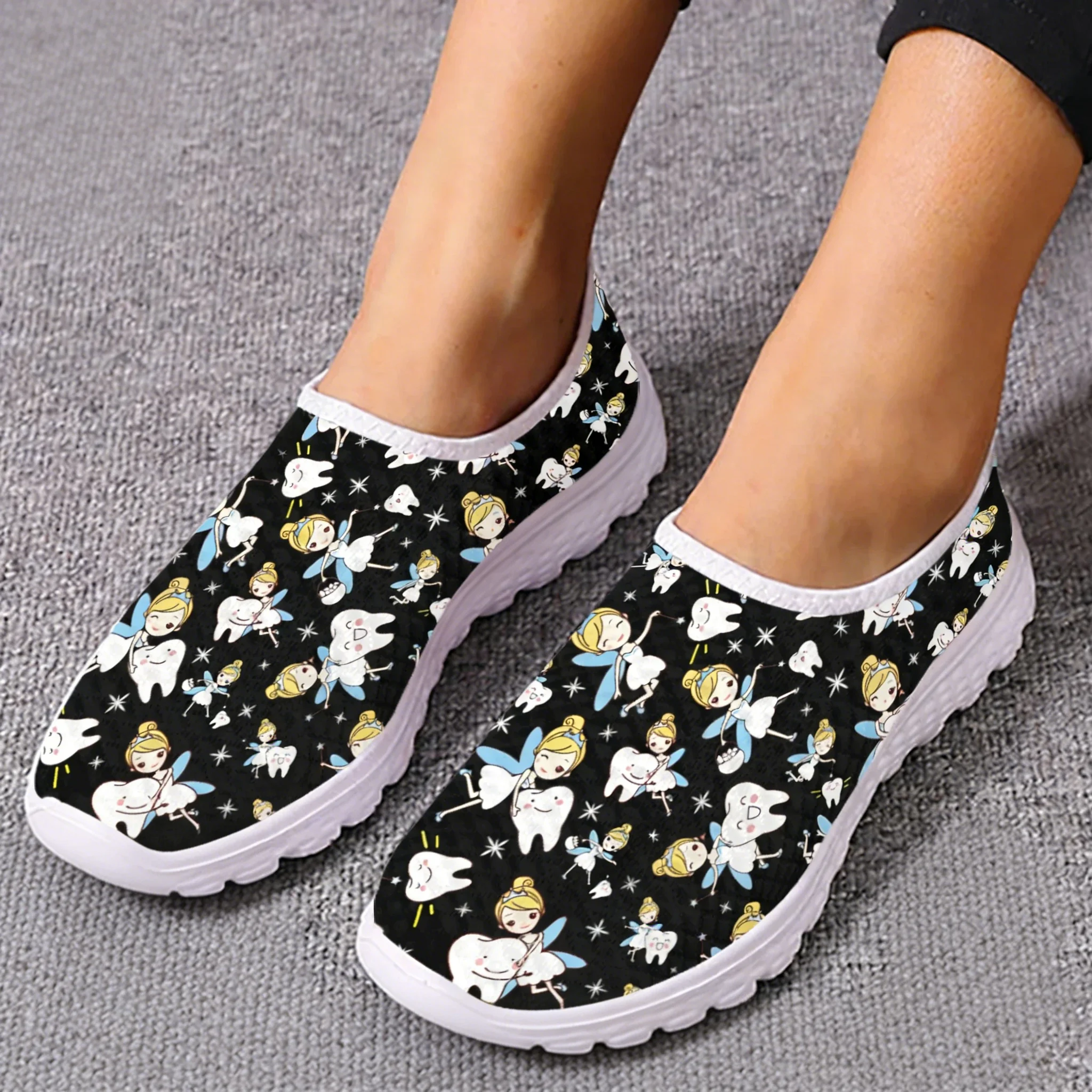 Women'S Shoes Nursing - Sepatu Kets Kualitas Tinggi Jaring Gigi