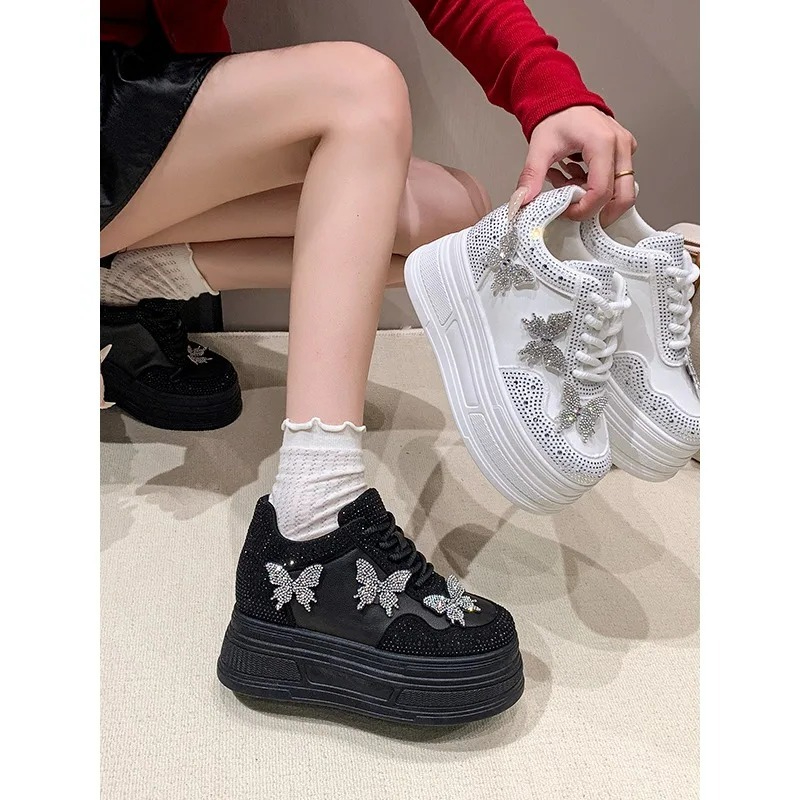 Mesh Sneaker Women - Sepatu Boots Ankle 7CM Air Mesh