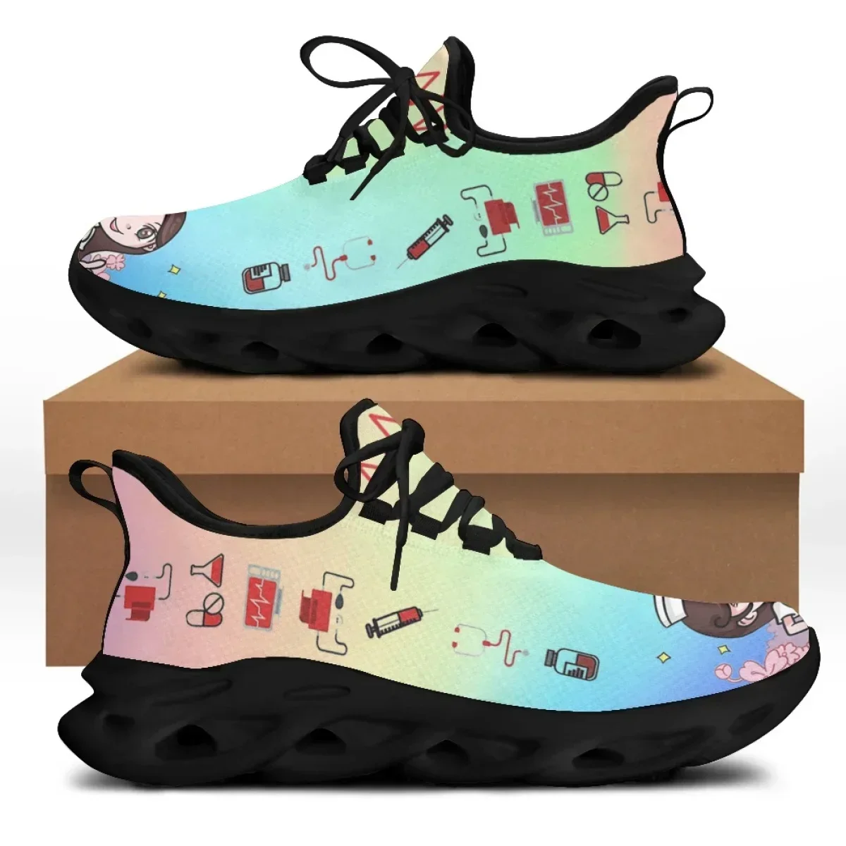 Women'S Shoes Nursing - Sepatu Perawat Wanita Desain Bermerek dengan