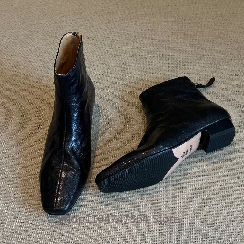 Women'S Shoes Hike - Sepatu Bot Wanita Kulit Domba Retro