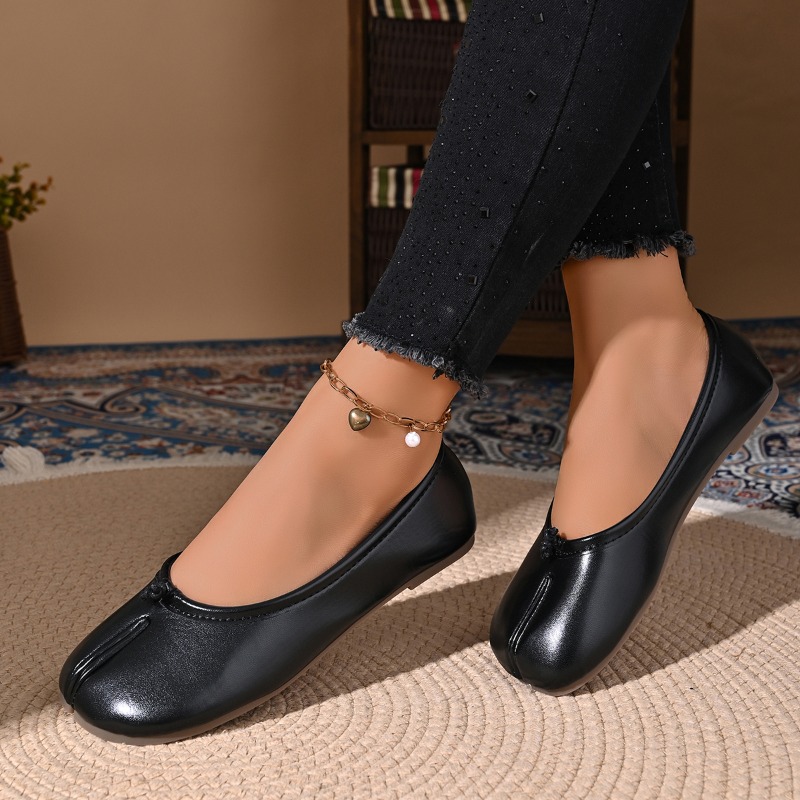 Women Shoes Jeans - Sepatu Wanita Kulit Nyaman Model Flats