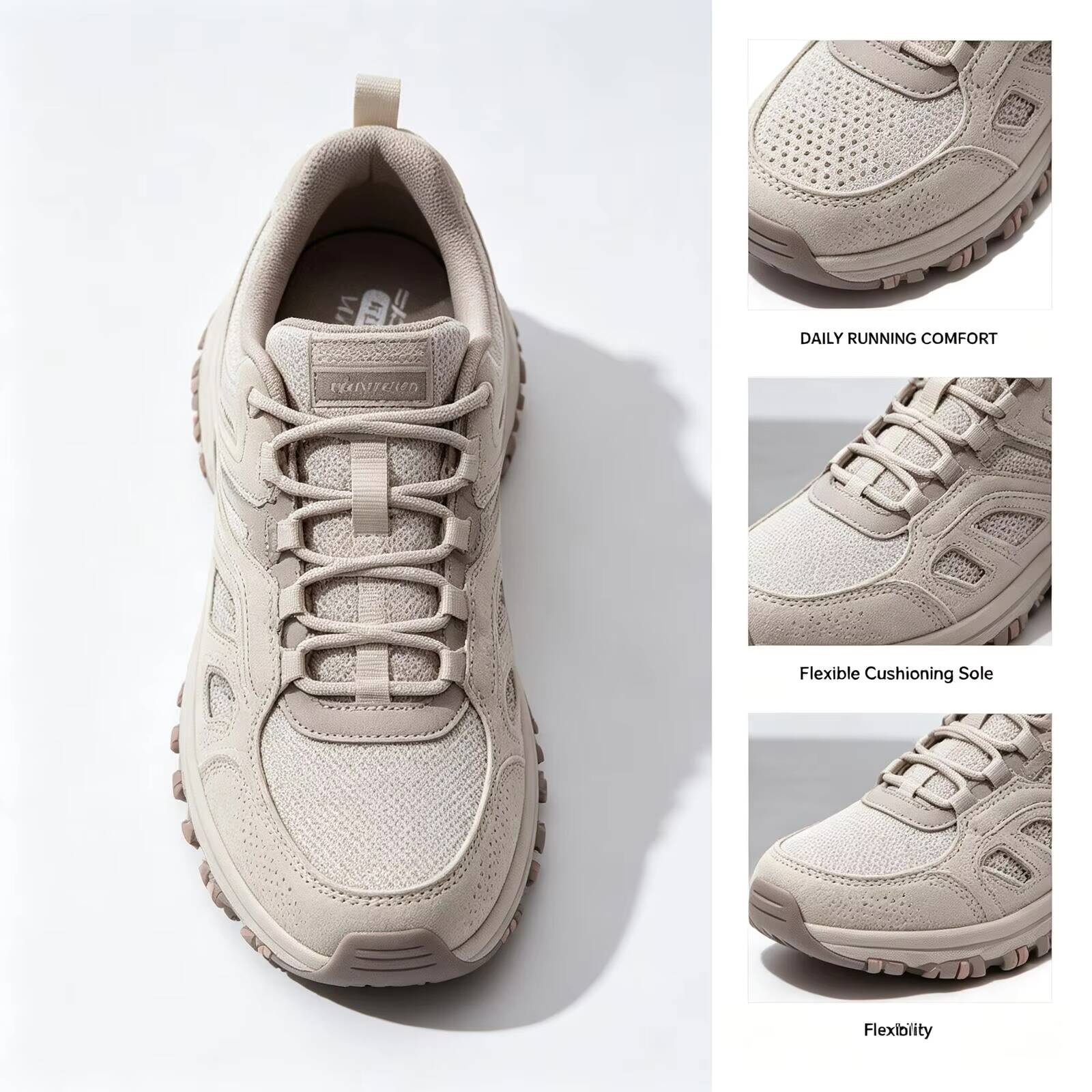Women Shoes Zoom - SKECHERS Sepatu Lari Wanita Baru Sol