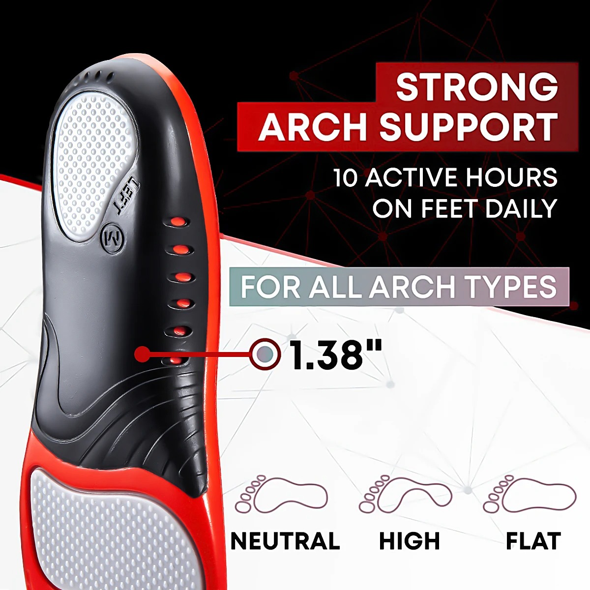 Sol Sepatu Penyangga Lengkung  - Women'S Shoes For Standing All Day ulasan dan harga