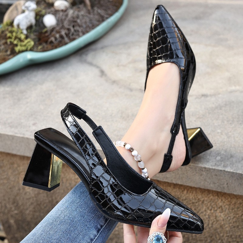 Sandal Hak Tinggi Musim Panas  - Women Shoes Elegant ulasan dan harga