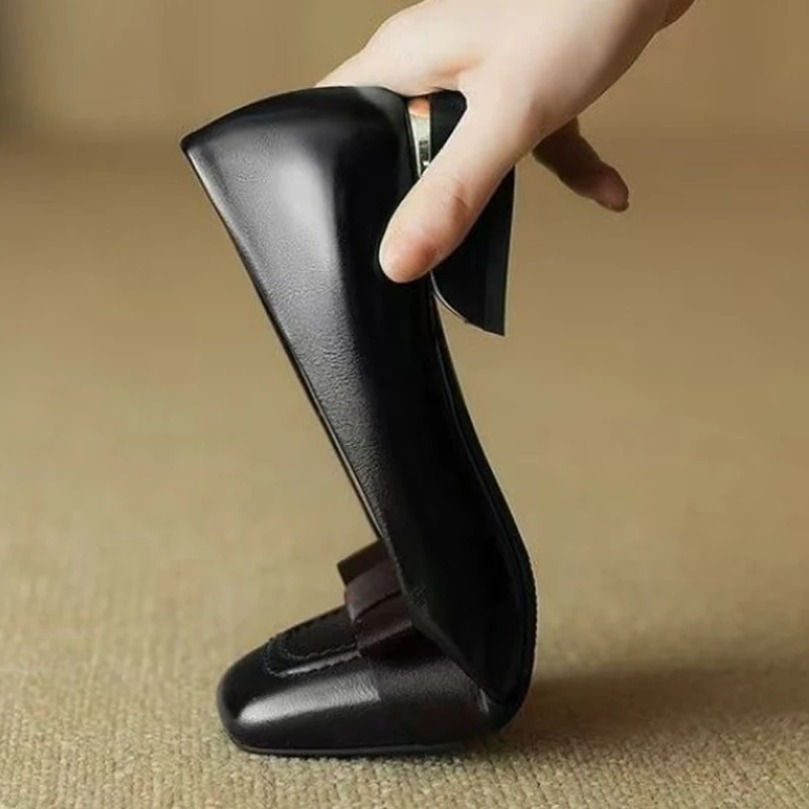 Sepatu Flat Wanita Hak Rendah  - Women Shoes Elegant ulasan dan harga