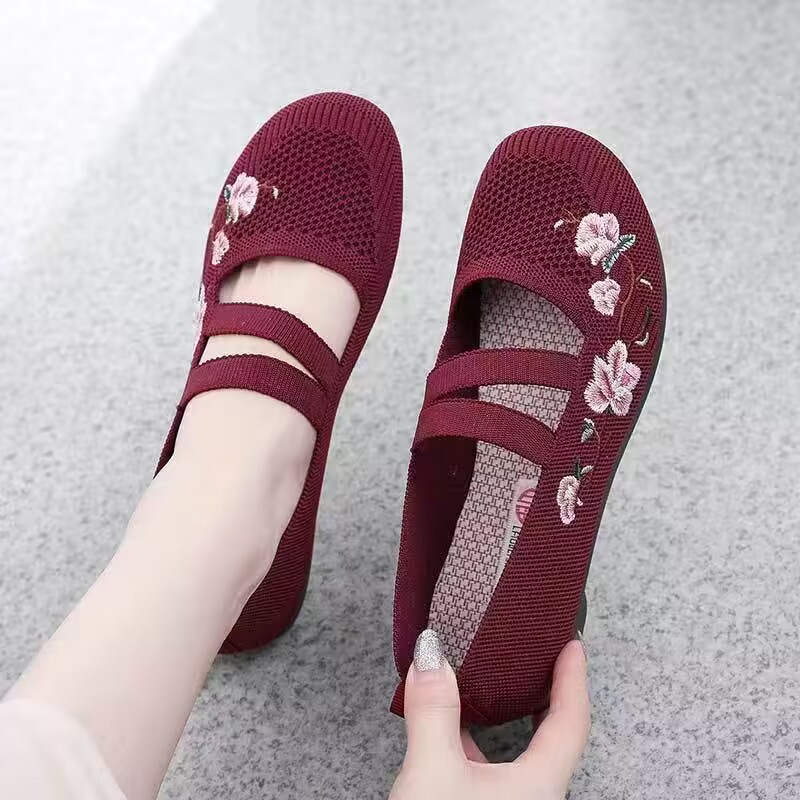 Sepatu kain Beijing Lama, Kasu - Women Shoes Jeans ulasan dan harga