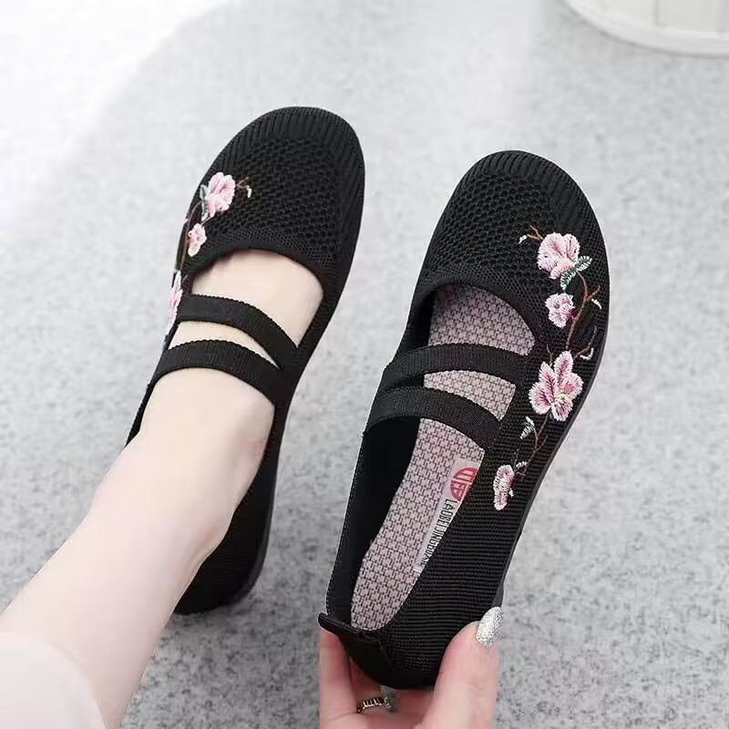 Sepatu kain Beijing Lama, Kasu - Women Shoes Jeans ulasan dan harga