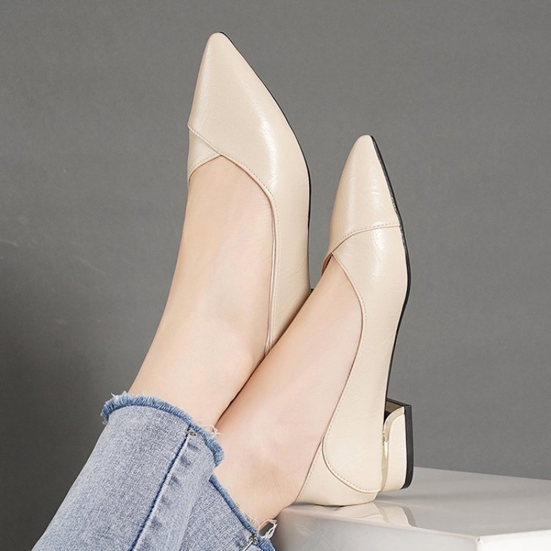 Sepatu Kulit Wanita Model Runc - Slingback Pumps Women ulasan dan harga