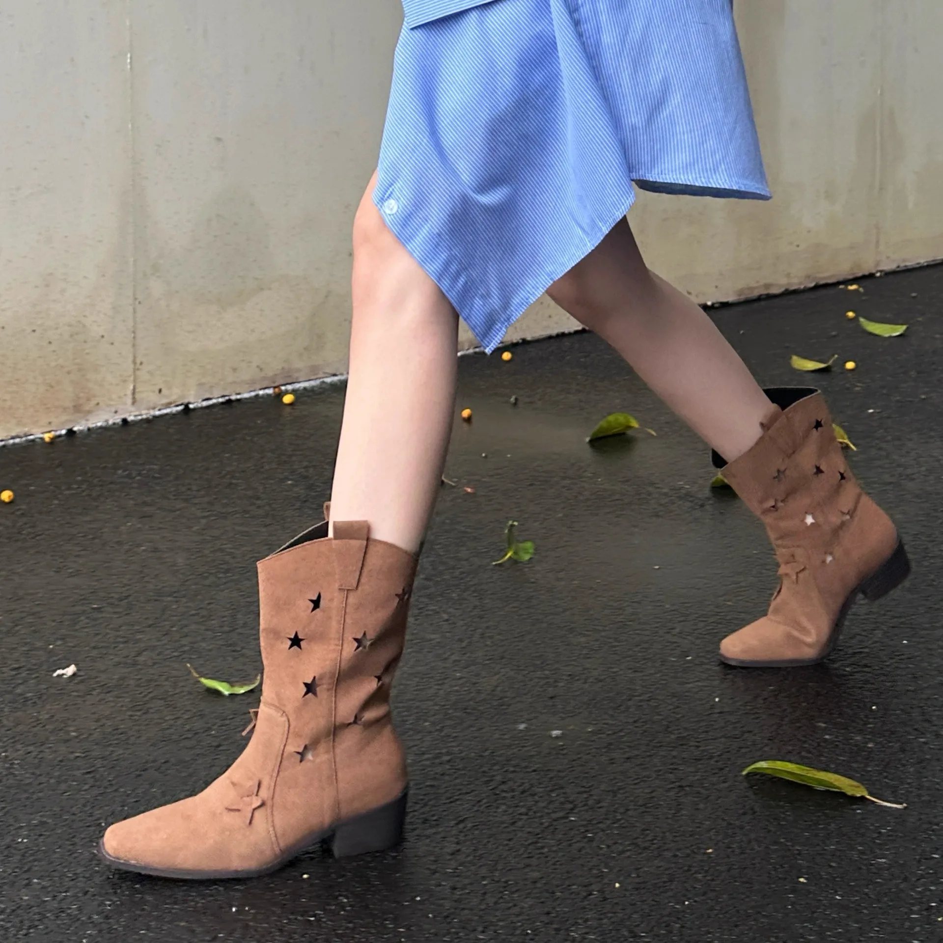 Sepatu Boots Wanita Musim Pana - Women'S Shoes Vegan ulasan dan harga