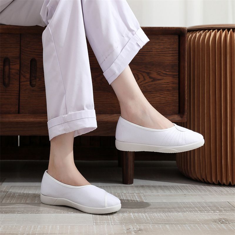 Sepatu Kerja Wanita Kain Lembu - Women'S Shoes For Standing All Day ulasan dan harga