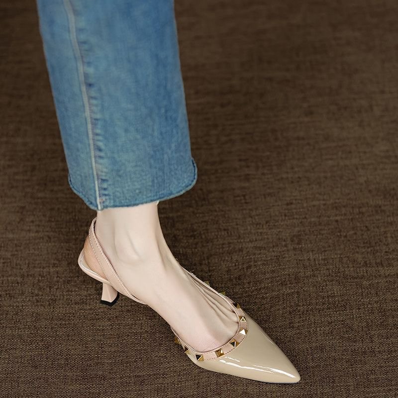 Sepatu Mary Jane Gaya Baru 202 - Slingback Pumps Women ulasan dan harga