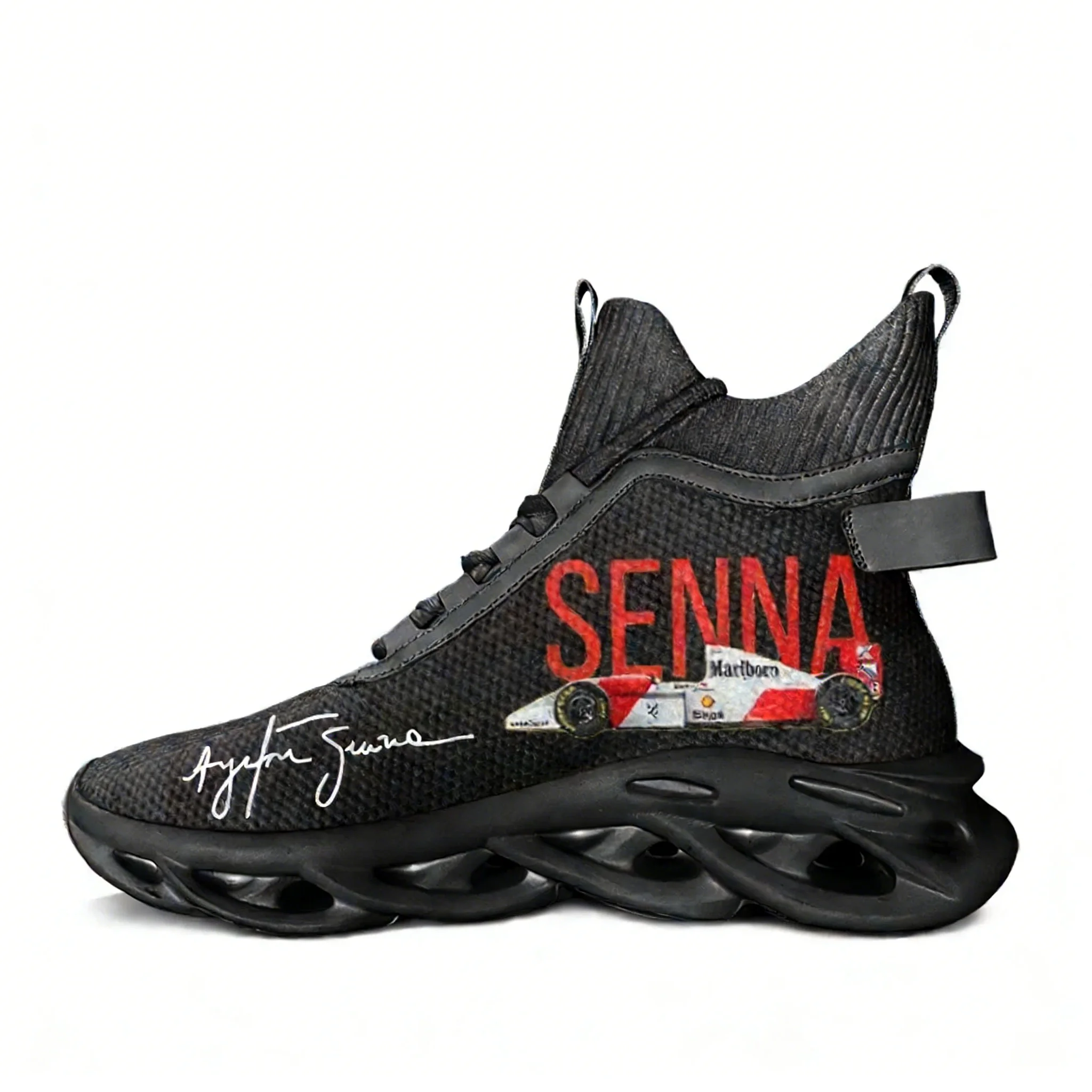 Ayrton Senna racing graphics H - Women'S Shoes Hike ulasan dan harga