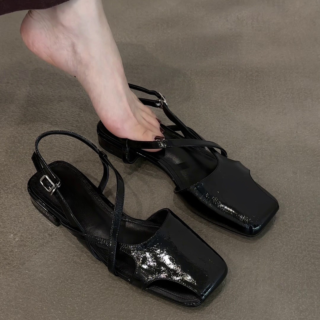 Sandal Kulit Paten Modis, Sepa - Women'S Shoes Clogs ulasan dan harga
