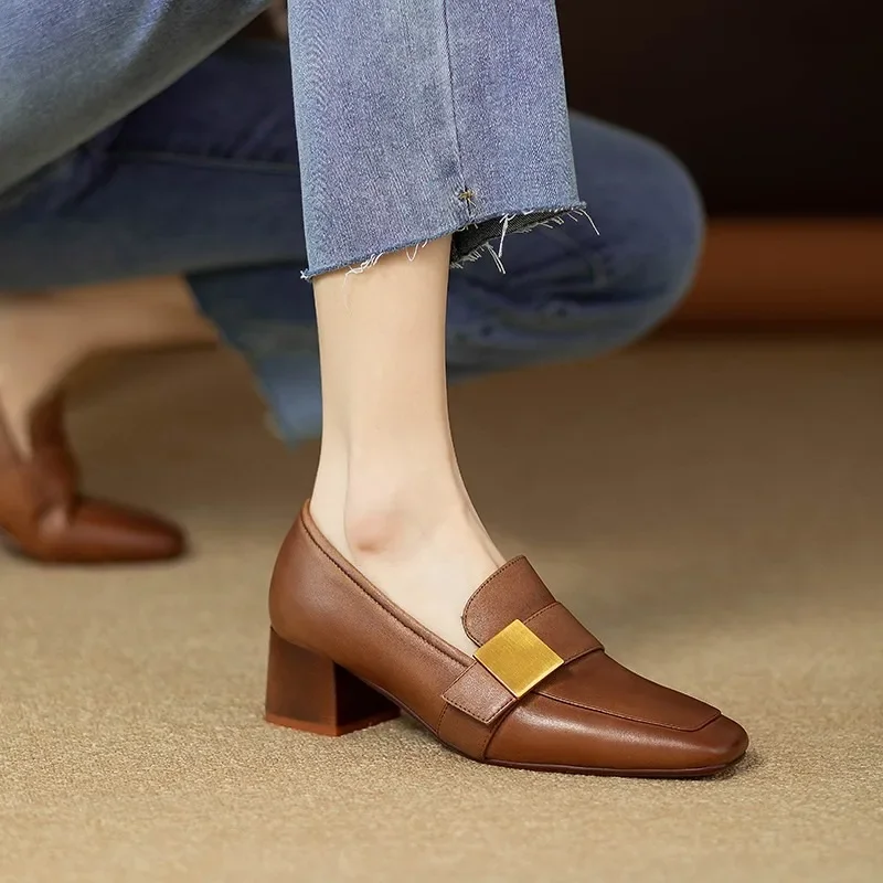 Sepatu Wanita Kulit Model Pump - Women Shoes Jeans ulasan dan harga