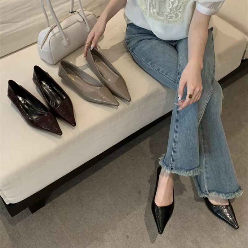 Sepatu Dasar Wanita Musim Pana - Women Shoes Elegant ulasan dan harga