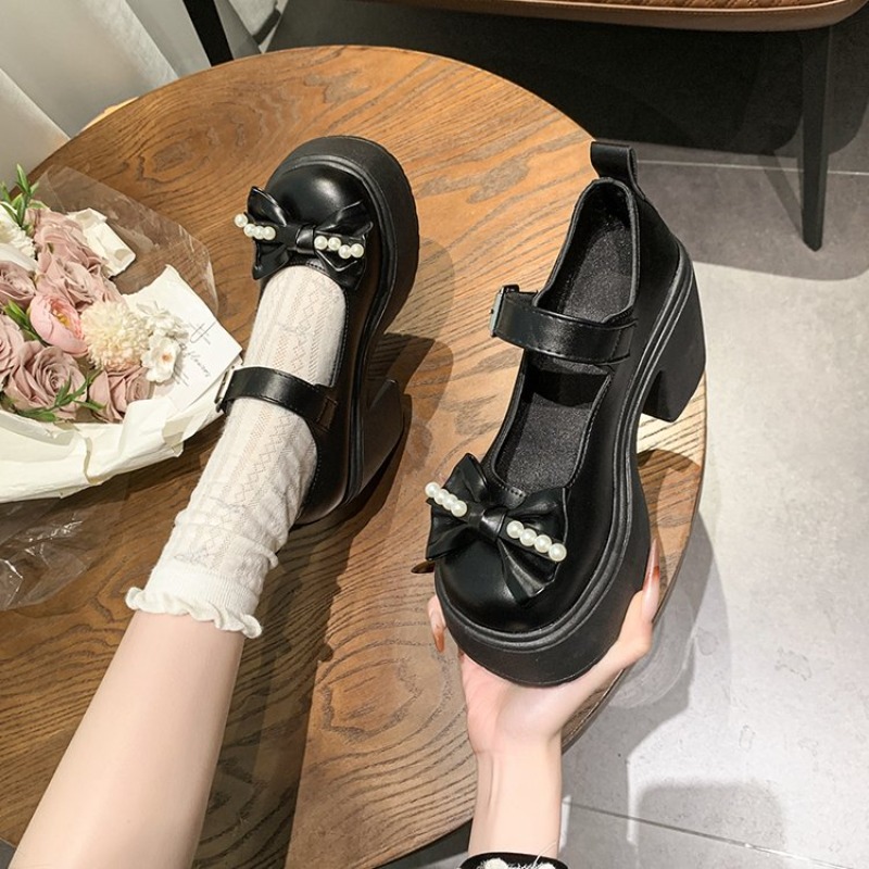 Sepatu Lolita 2026 Hitam Hak S - Slingback Pumps Women ulasan dan harga