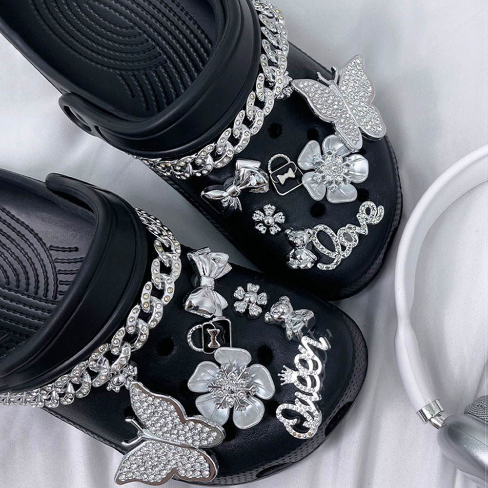 Hiasan Sepatu DIY Bling untuk  - Women'S Shoes Crocs ulasan dan harga