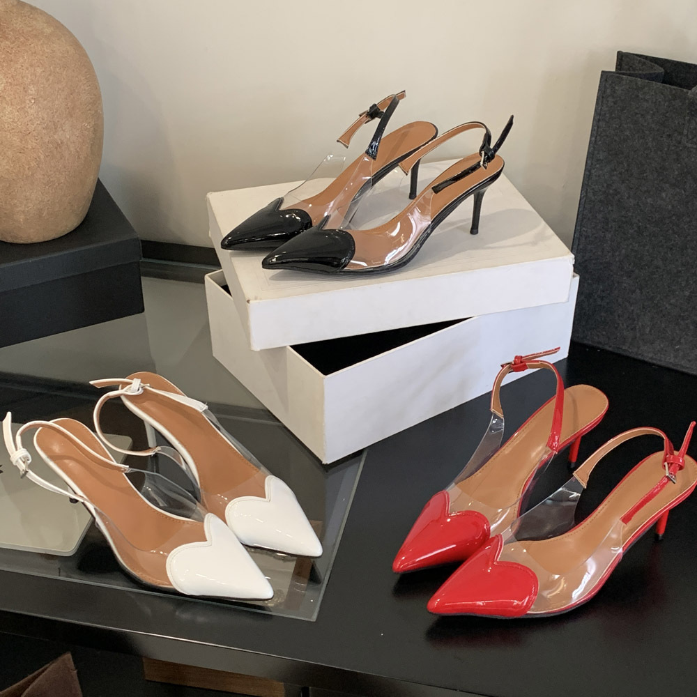 Purcoral 2026 Sepatu Slingback - Clear Strap Heel ulasan dan harga