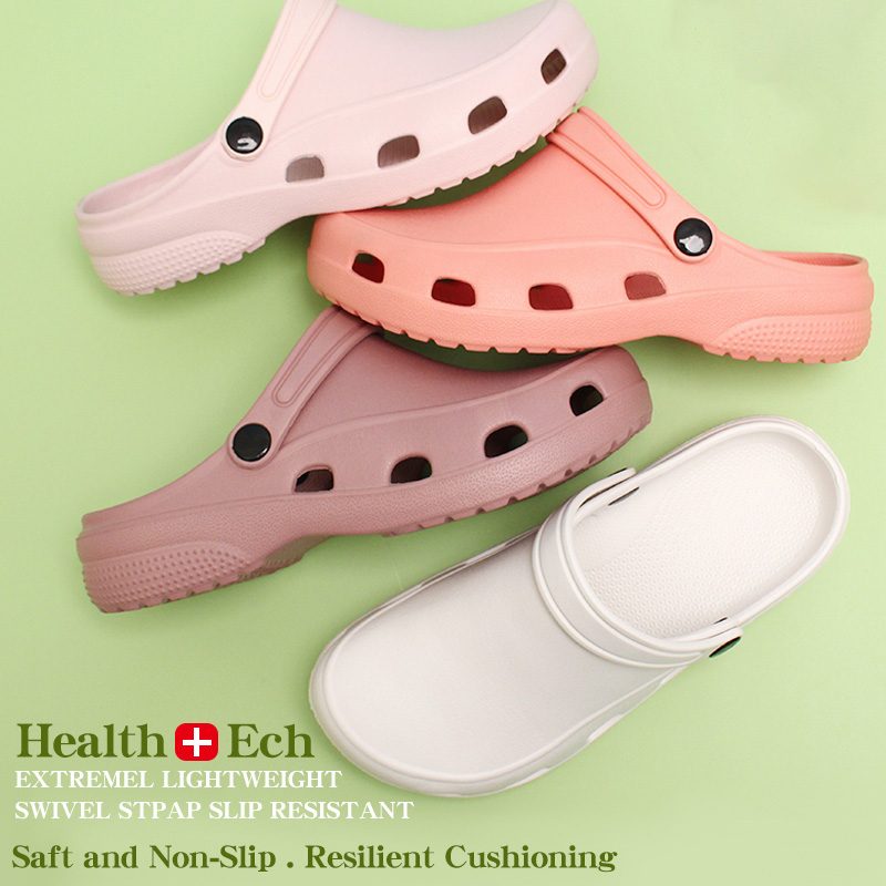 Sepatu Dokter EVA Warna Solid  - Women'S Shoes Nursing ulasan dan harga
