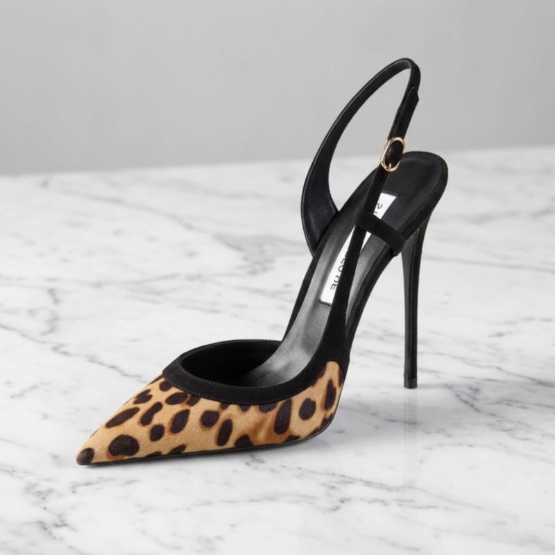 Yuejinlong # YJ26-802, Sandal  - Leopard Print Heels ulasan dan harga
