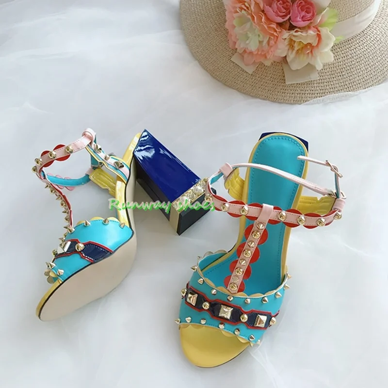 Sandal Wanita T-strap Berhias  - Women'S Shoes Clogs ulasan dan harga