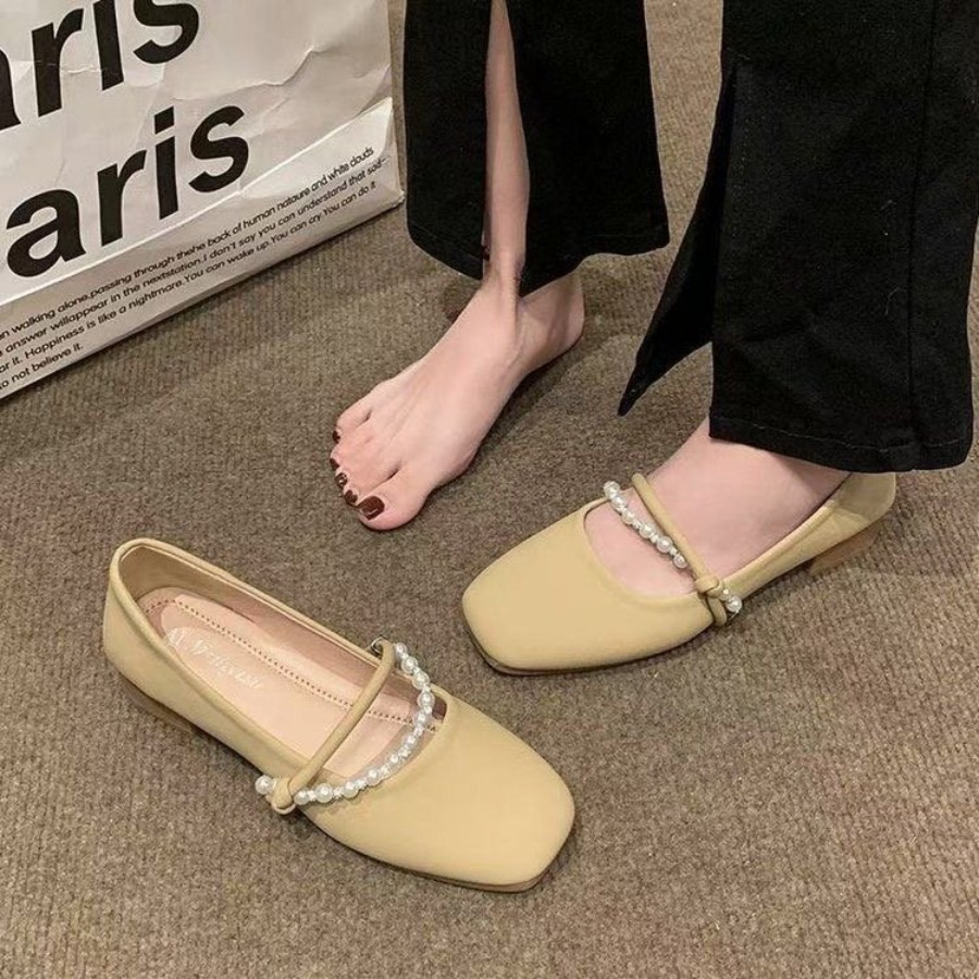 Sepatu Flat Prancis Elegan Bar - Women Shoes Elegant ulasan dan harga