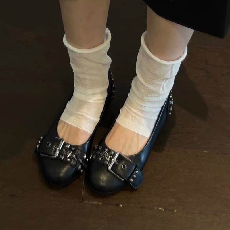 Sepatu Wanita Kulit Model Mary - Slingback Pumps Women ulasan dan harga