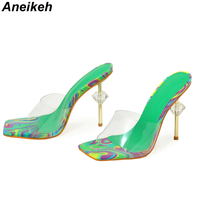 Aneikeh Sandal Hak Transparan  - Clear Strap Heel ulasan dan harga
