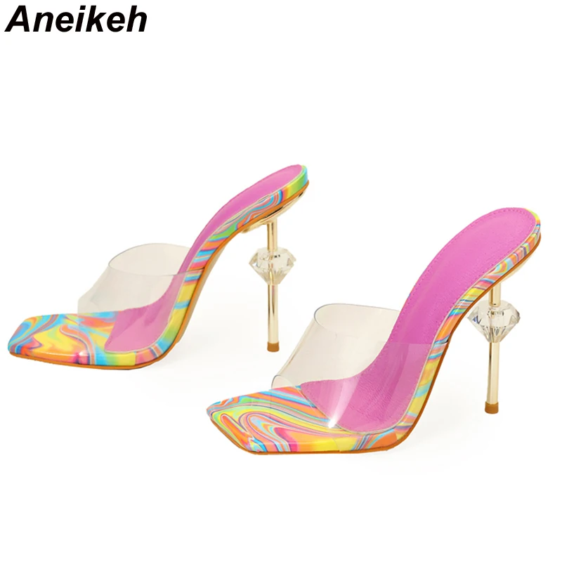 Aneikeh Sandal Hak Transparan  - Clear Strap Heel ulasan dan harga