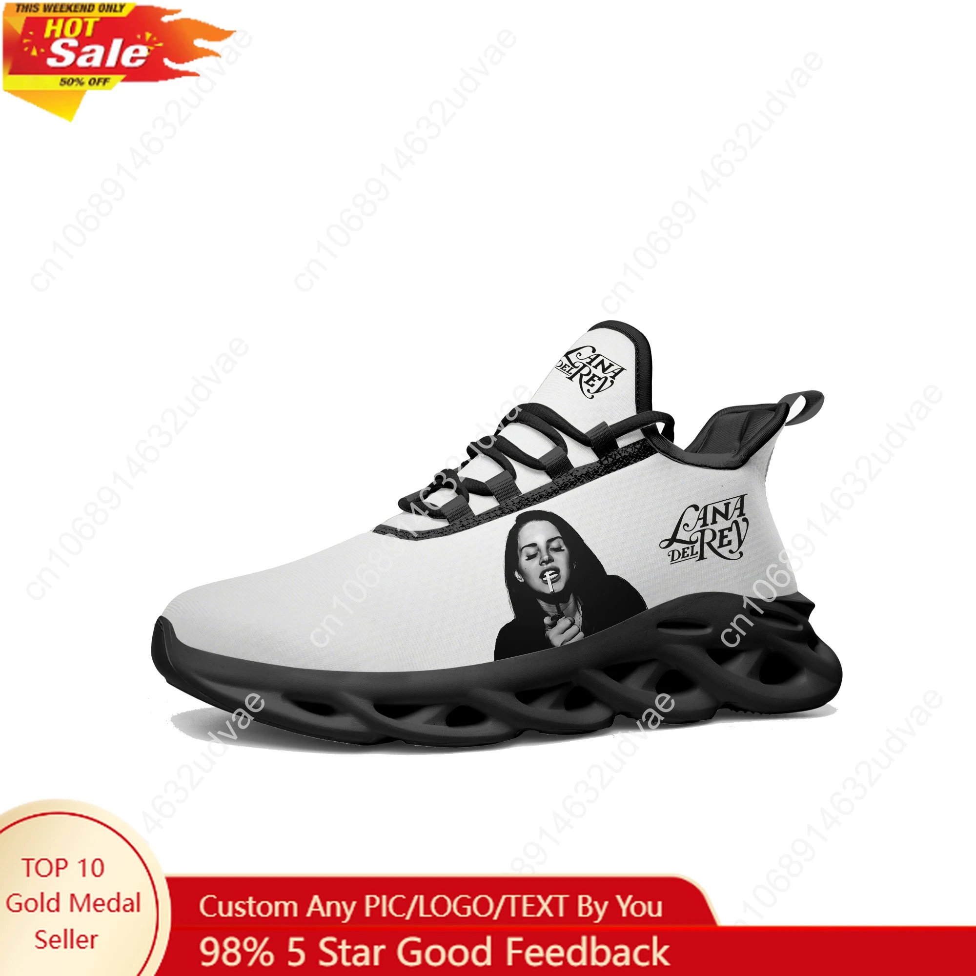 Lana Del Rey Singer Sepatu Ola - Mesh Sneaker Women ulasan dan harga